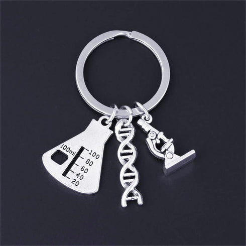 Chemistry Teachers Students Gifts Keychain for Graduation Birthday Gifts for Teacher Student Science Keychains Key Ring Gift for Chemistry Lovers ...