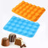Silicone Muffin Pan, Cupcake Pan, 24 Cups, Food Grade Egg Muffin Baking Silicone Molds, Non-stick, 3 Pcs...