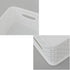 Plastic Weave Storage Basket Bin, 10" x 7.5" x 4", 6 Pack...