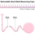 2PCS Measuring Tape for Body,Soft Tape Measure for Body Sewing Fabric Tailor Cloth Craft Measurement?60 Inch/1.5M Retractable Dual Sided Measure T...