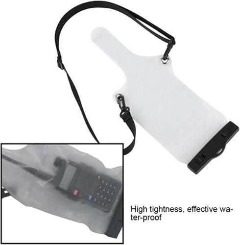 FOSA Walkie Talkie Cover, Radio Case, Protective Sleeve with Clip Lanyard for Outdoor Activities...