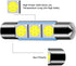 ZHOL SUPER BRIGHT White Vanity LED Light Bulbs Mirror Fuse Sun Visor 3-SMD 5050 Chips, 6641F (A Pair)...