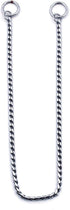 Silver Dog Chain Collar Choke Pet Training Snake Collar with Heavy Links, 26 in, 5 mm...