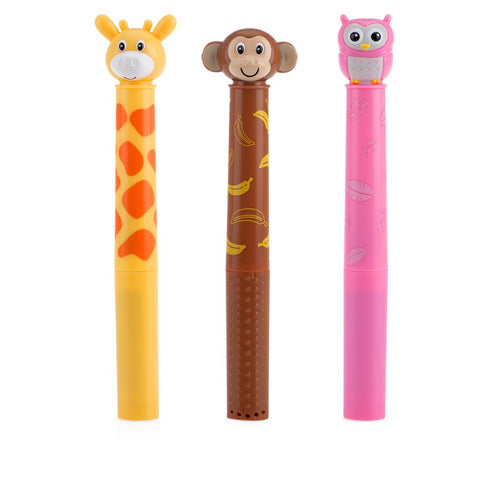 Nuby Electric Toothbrush with Animal Character, Monkey...