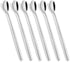 AOOSY Long Handle Spoon, Coffee Stirrers, 9-inch Ice Tea Spoon,Premium 18/10 Stainless Steel Iced Teaspoon for Mothers Milks Tea Mixing Cocktail S...