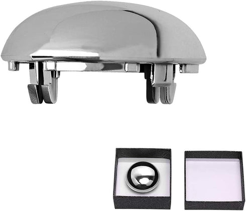 BASIKER F150 Shifter Knob Chrome Cap for 2004 2005 2006 Ford F-150 Patent Pending with Strong Clips Triple Chrome Plated Easy Installation Better ...