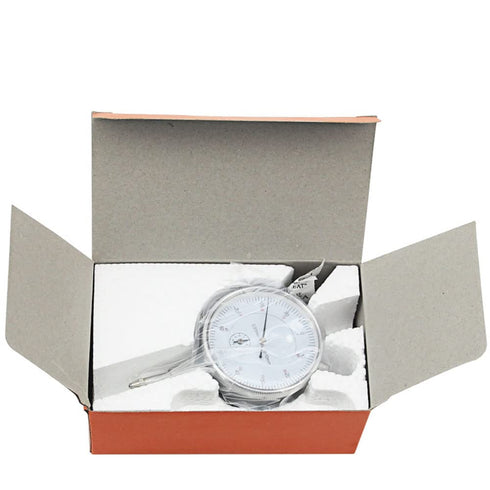 0-10mm x 0.01mm Accurate Clock Dial Test Indicator Test Measure Instrument Outer Measuring Gage Metric w/Box Case...