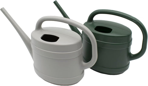 The HC Companies ½ Gallon Plant Watering Can - Small Plastic Garden Water Pot with Long Spout for Indoor Outdoor Plants Flower, Gray...