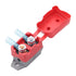 6-28v DC Manual Reset Stud Circuit Breaker Type III with Red Cover for Automotive RV Marine Boat Battery Solar 20A 2pcs...