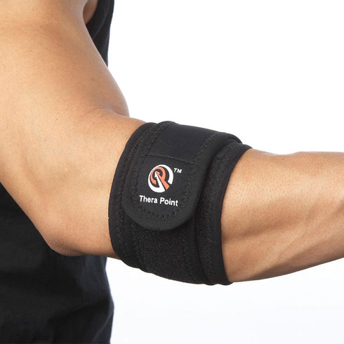 Elbow Brace Support Strap, Tennis Elbow and Golfer’s Elbow Relief, Compression Band for Sports Injury Recovery (Large/X-Large 10" - 12")...