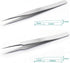 6PCS Tweezers Set, Stainless Steel Tweezers Set Kit for DIY...