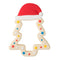 Jimibaby Christmas Teether - Teething Toy for Baby Boys & Girls, Ideal Stocking Stuffer, Comes with Gift Package (Christmas Hat)...