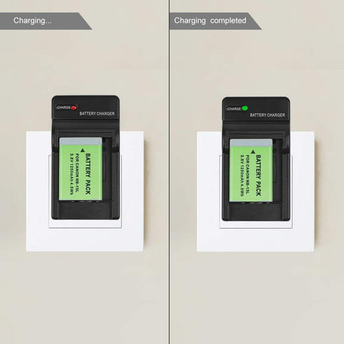 NB-13L nb 13l Battery Charger for Canon PowerShot G1 X Mark III, G7 X, G7 X Mark II, G9 X, SX720 HS, SX730 HS, SX740 HS and More...
