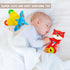 Baby Teething Toys | Crinkle Baby Toys | Cuddly Snuggle Teether, Black and White Soother Towel BPA Free Plush Sensory Teethers Toys for Newborns, ...