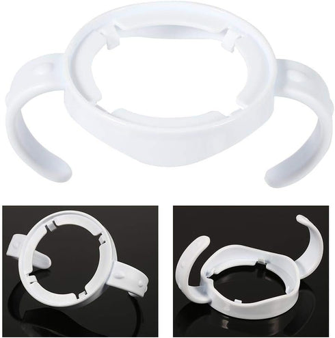 Plastic Nursing Bottle Holders Easy Grip Standard Wide Mouth Handle Baby Non Toxic Feeding Milk Bottle Holders for Series...