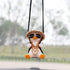 Swing Duck Car Decoration Accessories, Car Rear Riew Mirror Pendant (Necklace)...