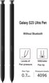 2 Pcs Galaxy S23 Ultra S Pen Replacement for Samsung Galaxy S23 Ultra 5G Touch Stylus Pen, S23 S Pen without Bluetooth Replacement Tips/Nibs (S23 ...
