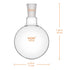 XCD Glass Flask, Single Neck Borosilicate Glass Round Bottom Flask RBF Heavy Wall Lab Boiling Flask with 24/40 Standard Taper Outer Joint, 500 ml...