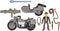 Indiana Jones Worlds of Adventure with Motorcycle and Sidecar Action Figure Set, 2.5-inch, Action Figures, Ages 4 and Up...