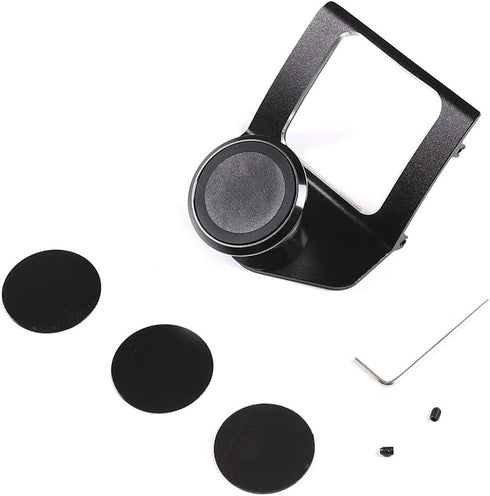 Aluminum Alloy Car Center Console Air Vent Mobile Phone Holder for BMW 3 Series E90 E92 2005-2012 Car Accessories (Black)...