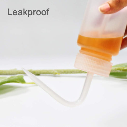 ULAB Scientific Wash Bottle Set, 1 of Each for Self-Venting Safety Wash Bottles of Distilled Water and Ethyl Alcohol, Vol.500ml, LDPE Material, 1p...