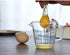 Rocaware 1 Cup Borosilicate Glass Measuring Cup with 50ML Intervals Scale New Kitchen Accessories Easy Measure Liquid Powder Milk Cups...