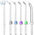 Flosser Replacement Tips for Waterpik Water Flosser, High-Pressure Water Flosser Tip Replacement, Compatible with Waterpik Oral Irrigator (6Pack)...