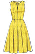 Vogue Patterns V9167 Misses' Notch-Neck Princess-Seam Dresses, A5 (6-8-10-12-14)...