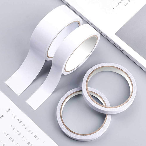 10 Rolls Double Sided Adhesive Tape Heavy Duty Two Sided Tape Double Sticky Adhesive Tape Tear and Tape Adhesive for Arts Crafts Scrapbooking Phot...