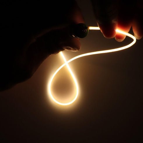 3V Edison Bulb LED Filament Flexible Filament Cob Flexible Lamp Parts, 11.81 inch Edison Bulb DC3V Cob LED Filament Flexible Lamp Parts 2200k Diod...