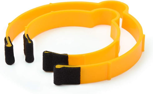 Film Vinyl Wrap Rolls Holder Roll-Media Speed Clips, Plastic Hoop Ring Clamp with Quick Release Handle and Scratch Protection Felt Patch,Film Roll...