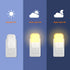 Night Light LED Auto Dusk to Dawn Sensor Light for Kitchen, Bedroom, Kids Room, Hallway, Stairway, Painting Plug in Dimmable Nightlights Lamp Brig...