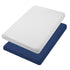 TILLYOU Mini Crib Fitted Sheets 2 Pack - Soft Jersey Knit Microfiber Playpen Bedding Sheet for Baby, Portable Mini Pack n Play Sheet, Machine Wash...