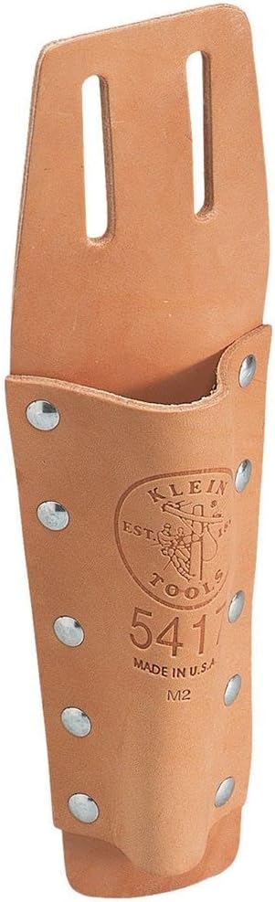 Klein Tools 5417 Bull Pin Holder with Slotted Connection, Leather...