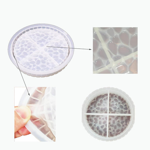 DIY Resin Tray Mold, Rectangular Mold, Jewelry Dish Box and Candle Holder Epoxy Resin Mold for Resin Craft Making, Perfect for Fruit Snack Tray an...
