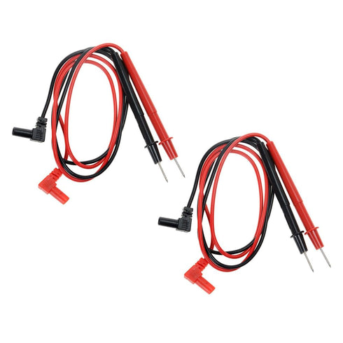2Pair Banana Plug Multimeter Probe Pen Testing Connecting Cable Stick 2.6Ft 1000V Black Red for Digital Multimeter Meter Multi Tester Lead Wire Vo...