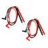 2Pair Banana Plug Multimeter Probe Pen Testing Connecting Cable Stick 2.6Ft 1000V Black Red for Digital Multimeter Meter Multi Tester Lead Wire Vo...