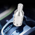 Shift Knob Adapter, Automotive Gear Manual Transmission Non Threaded Shifters Kit Universal Car Aluminum Alloy Racing Replacement Retainer with Sc...