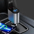 Retractable Phone Charger - Fast Car Charger USB C - Retractable Phone Charger 4 in 1 Retractable Car Charger - Retractable Charger for Apple and ...