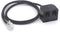 RJ9 Headset Splitter 4P4C Male to 2 RJ9 Female for Plantronics, Jabra, Hot Desking Office Phones (40cm)...