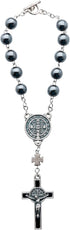 Intercession Hematite Car Rearview Mirror Medal Ornament...