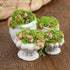 4 Pcs Dollhouse Potted Plants,Miniature Artificial Plant Bonsai,Mini Flowerpot,Miniature Dollhouse Kit,Doll House Mini Plant,for 1:12 Dollhouse De...