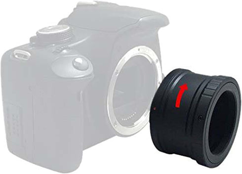Astromania Canon EOS-M T2 Mount Lens Adapter for Canon EOS-M Camera System Telescope/spotting Scope Accessories...