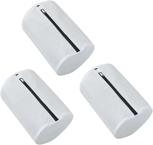 Cabilock Laundry Sack 3pcs Laundry Bag Cylindrical Washing Bag Bra Bags for Laundry Garment Bag for Washing Machine Lingerie Wash Bag Mesh Wash Ba...