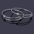 Serdokntbig Yumei Jewelry Adjustable Wire Blank Bangle Bracelet for Womens DIY Jewelry Making,2.6 Inch,Pack of 20...