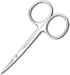 ThreadNanny Embroidery Scissors Curved Pointed Tip Sharp Metal Precision - Small Sewing Scissors for Cross-Stitching, Crafts, & More - Needlepoint...