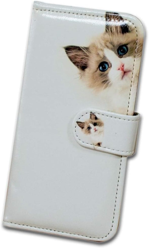 Case for iPhone 13 Pro Max, Cute Brown Cat Leather Flip Phone Case Wallet Cover with Card Slot Holder Kickstand for iPhone 13 Pro Max...