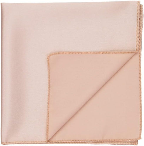 tiemart Solid Color Pocket Squares for Men for Suits and Perfect for Wedding Parties Measures 12 x 12 inch / 30 x 30 cm...