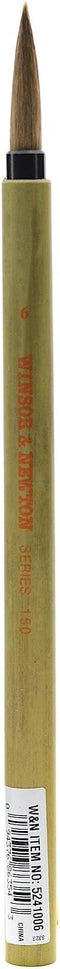 Winsor & Newton 6 Series 150 Bamboo Short Handle Brush-Round...