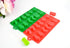 4 pcs (2 Molds+2 Droppers) Red/Green Christmas Holiday Food Grade Silicone Mold Set for making Chocolate Candy Ice Cube Gummy Candle Soap Frozen t...